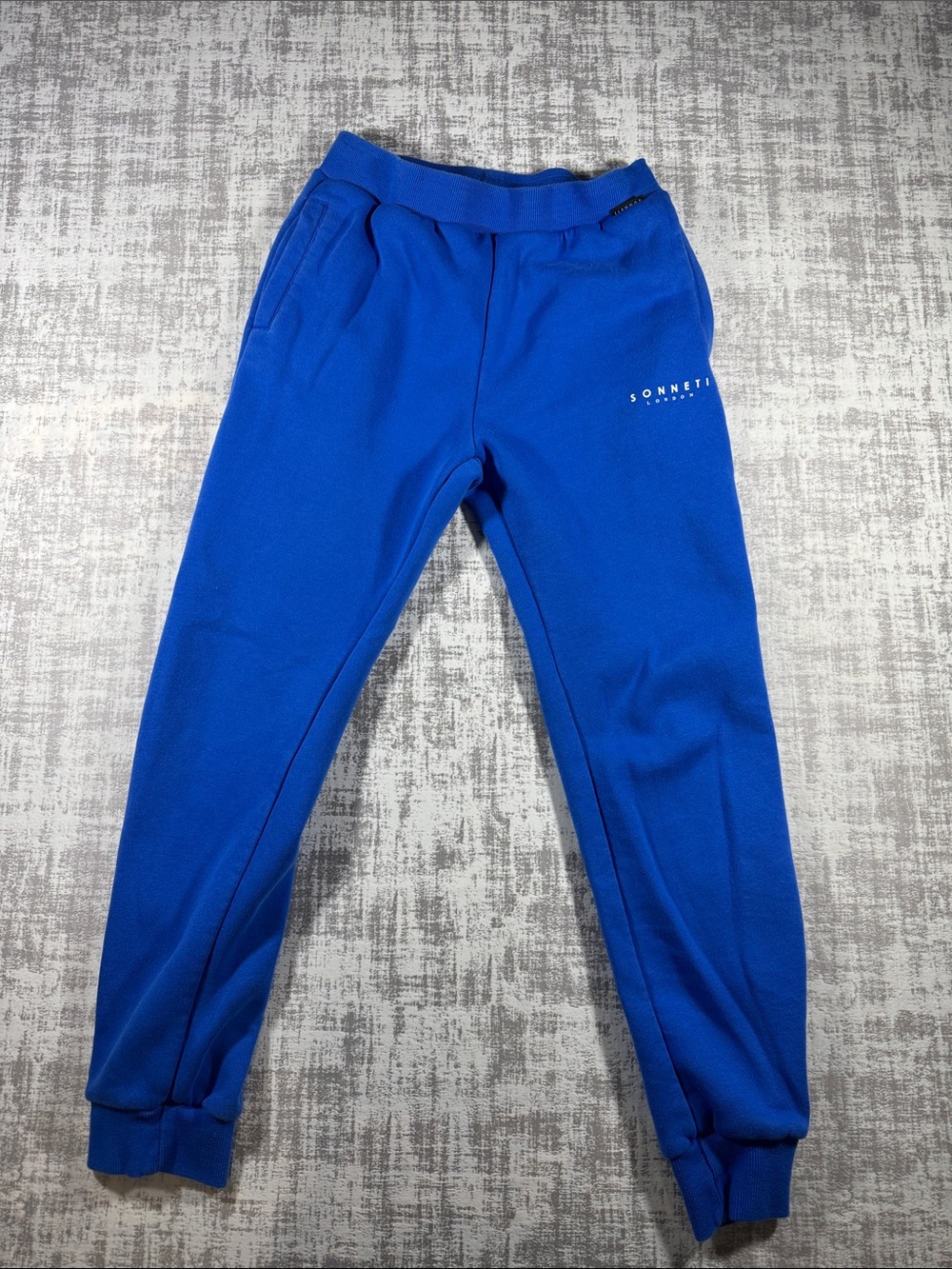 Sonneti London Kids Royal Blue Jogger Sweatpants XL 35L 23.5 inseam